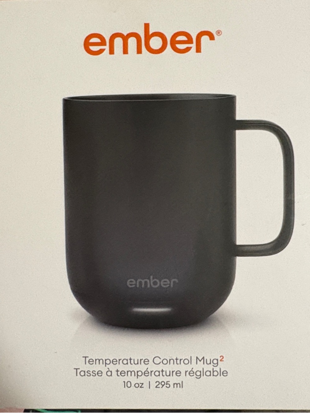 Ember Black Temperature Control Mug - 10 oz